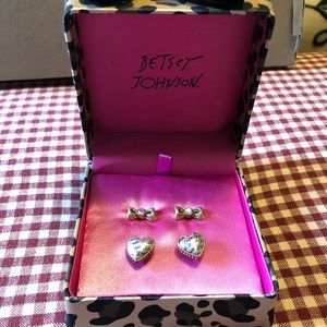 Betsey Johnson Earring Set